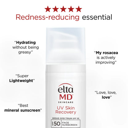 EltaMD UV Skin Recovery Broad Spectrum SPF 50 Face Sunscreen