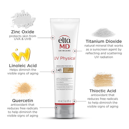 EltaMD UV Physical Broad-Spectrum SPF 41 Tinted