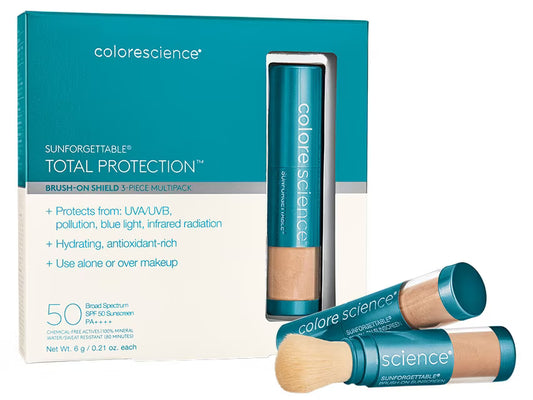 Colorescience Sunforgettable® Total Protection® Brush-On Shield SPF 50 Multipack