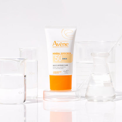 Avène Mineral Sunscreen Multi-Defense Fluid Tinted SPF 50+