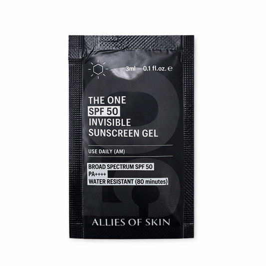 Allies of Skin THE ONE SPF 50 Invisible Sunscreen Gel - Sample 3ml