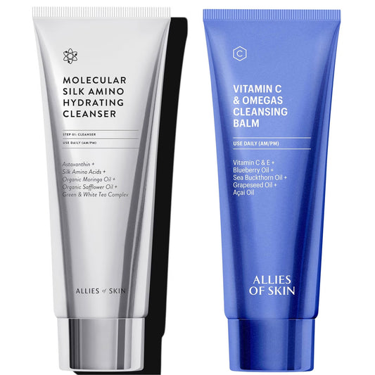 Allies of Skin Nourish & Plump Double Cleansing Duo