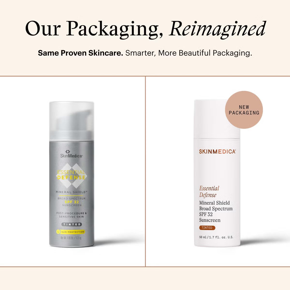 SkinMedica Essential Defense Mineral Shield SPF 32 Tinted