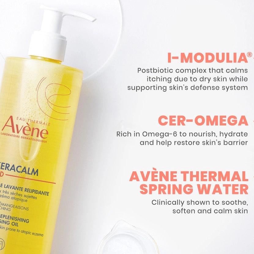 Avène XeraCalm A.D Lipid-Replenishing Cleansing Oil