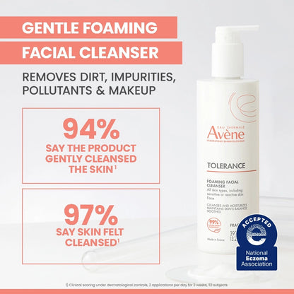 Avène Tolerance Foaming Facial Cleanser