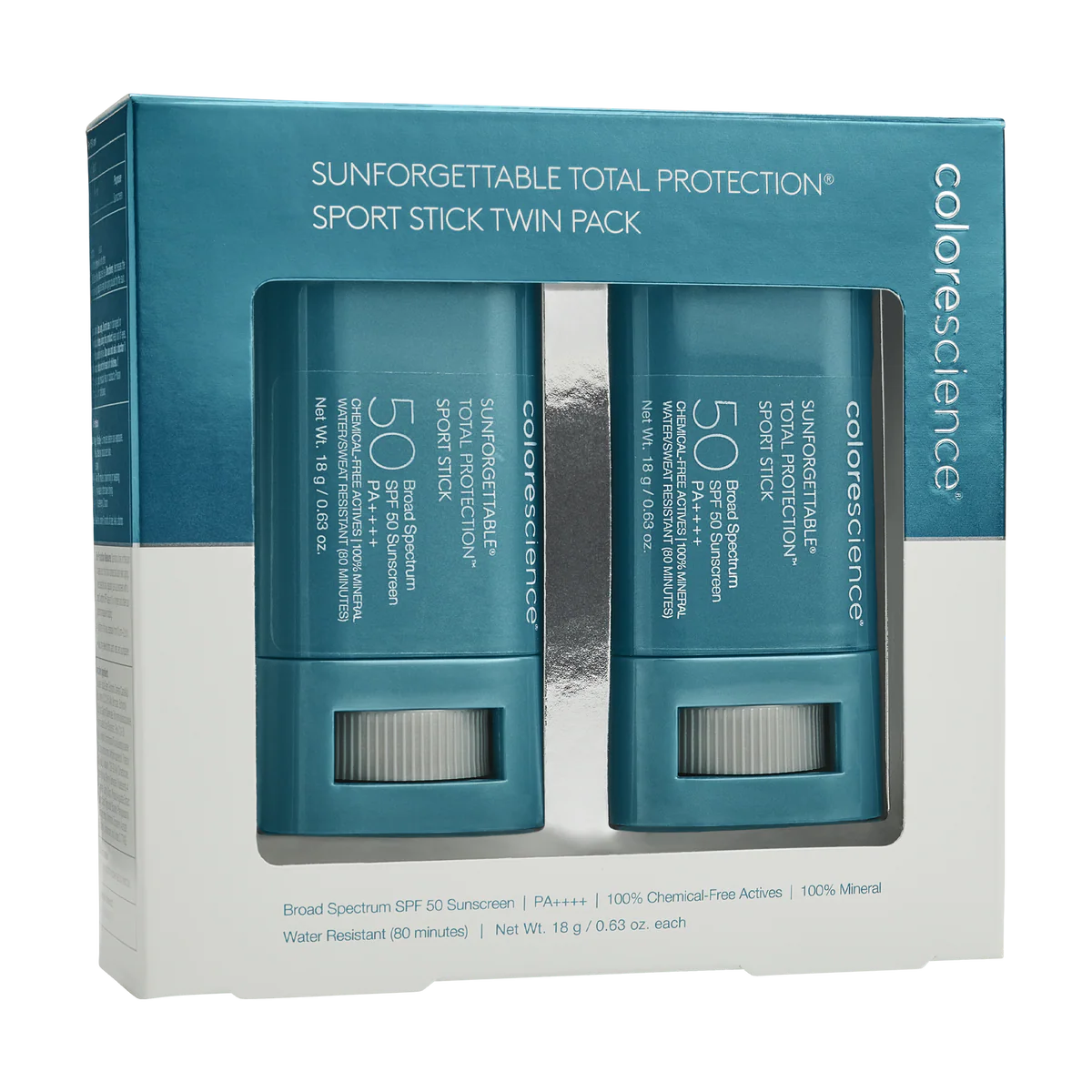 Colorescience Sunforgettable® Total Protection® Sport Stick Twin Pack