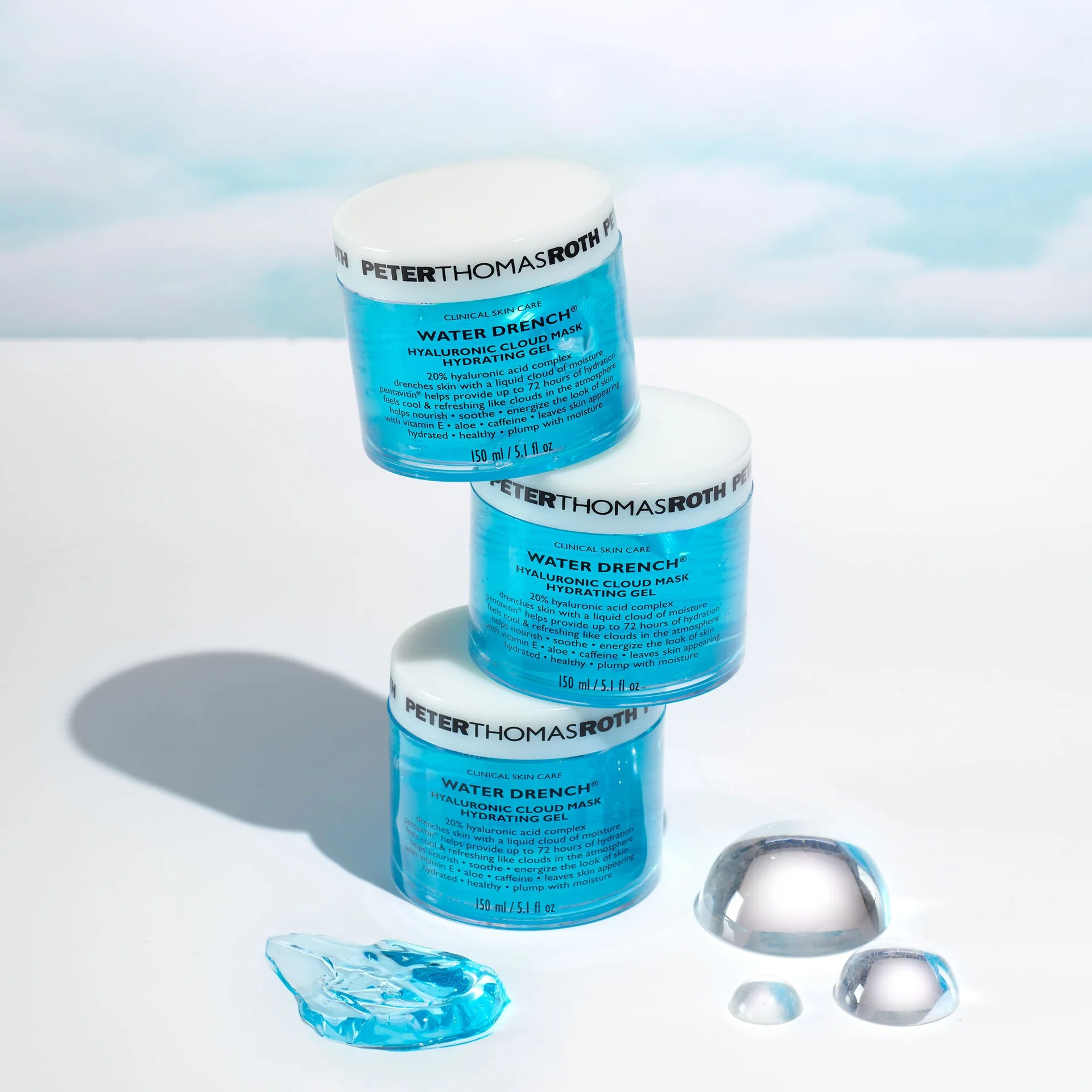 Peter Thomas Roth Water Drench Hyaluronic Cloud Mask Hydrating Gel