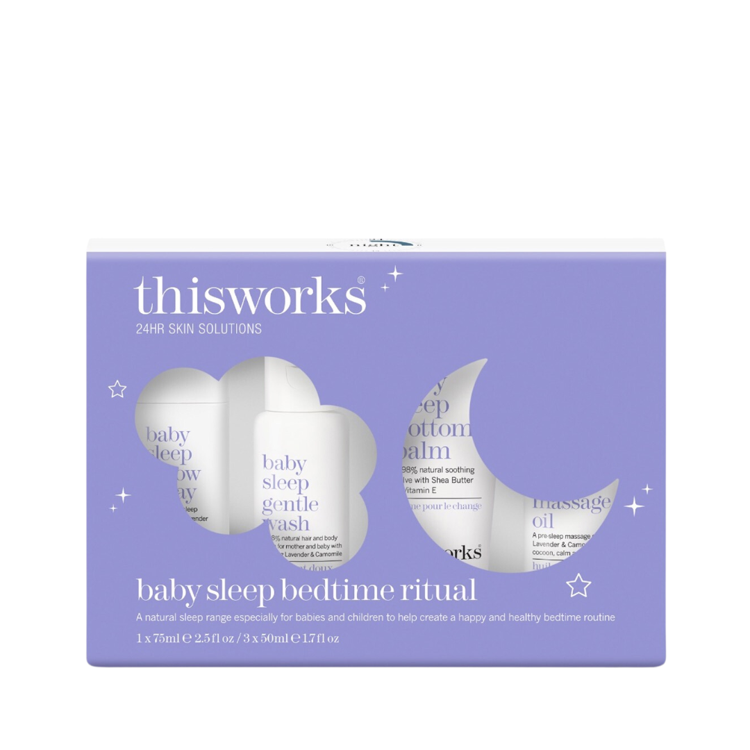 This Works Baby Sleep Bedtime Ritual 4-Piece Gift Set