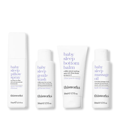 This Works Baby Sleep Bedtime Ritual 4-Piece Gift Set