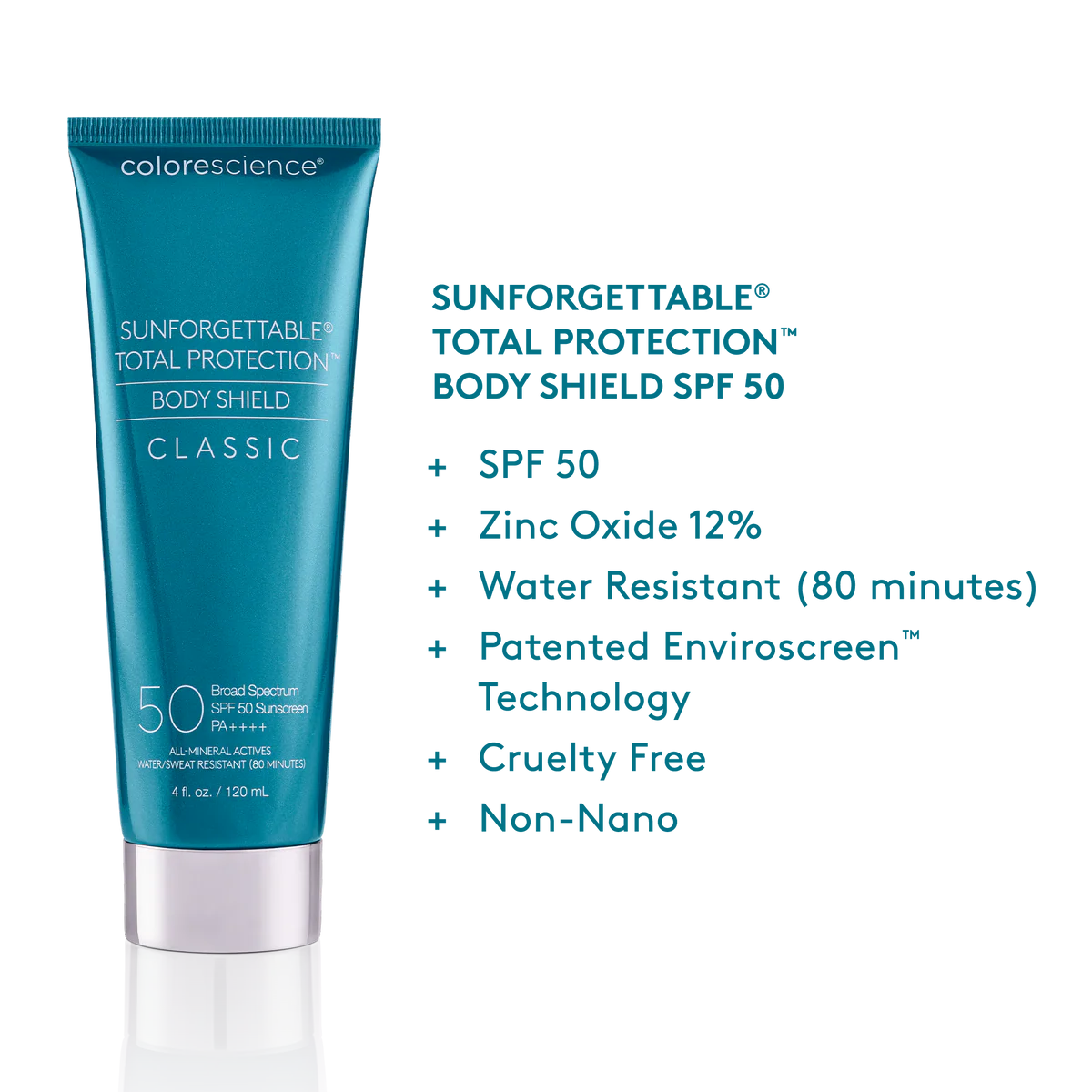 Colorescience Sunforgettable® Total Protection® Body Shield Classic SPF 50