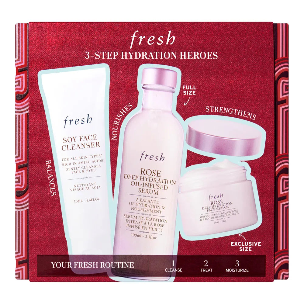 Fresh 3-Step Hydration Heroes Set