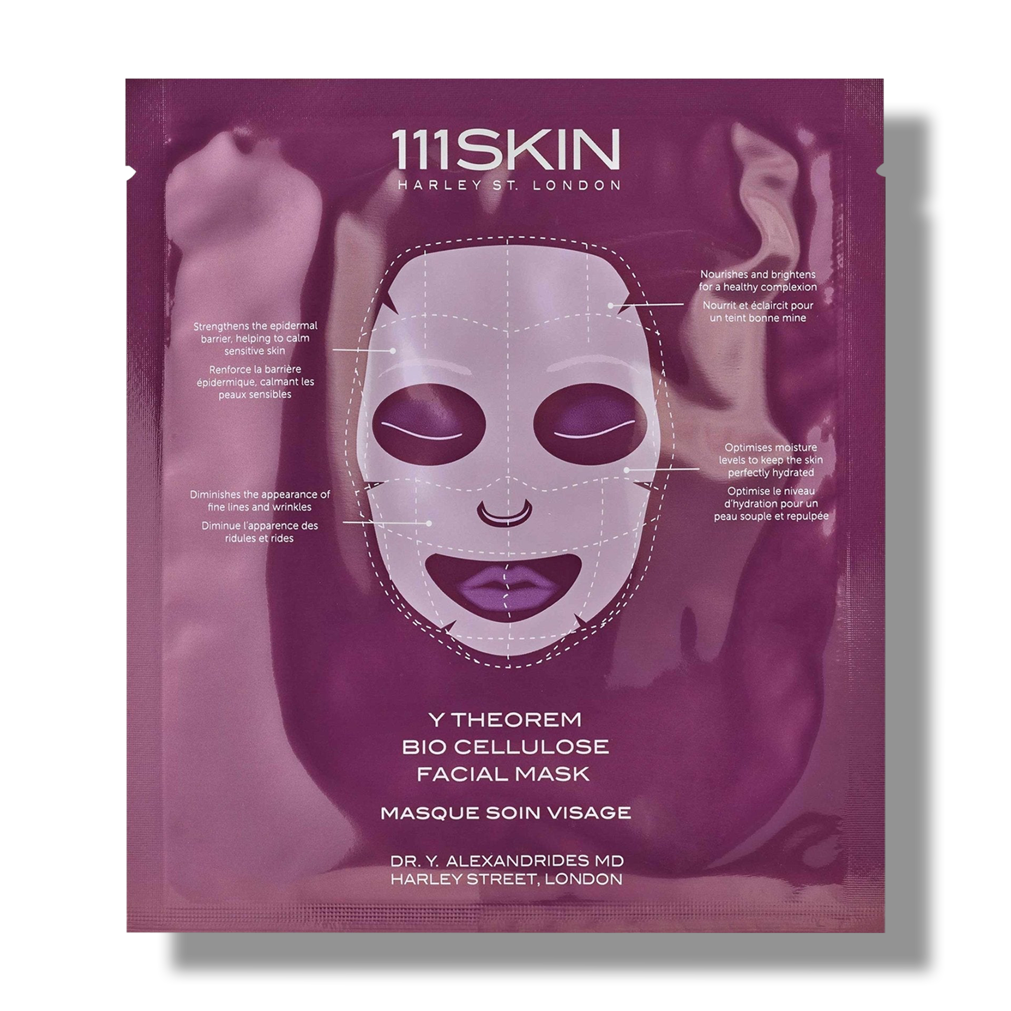 111SKIN - Y Theorem Bio Cellulose Facial Mask Box