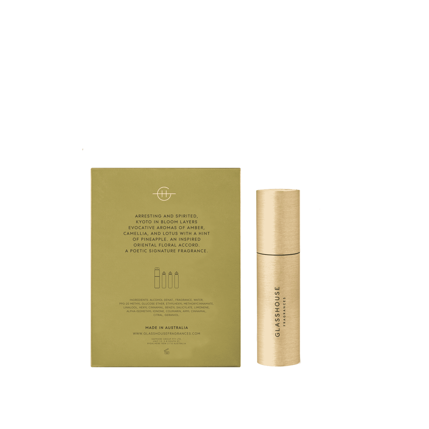 Glasshouse Fragrances Kyoto in Bloom EDP Set