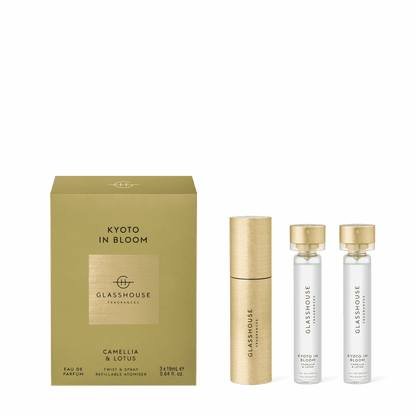 Glasshouse Fragrances Kyoto in Bloom EDP Set