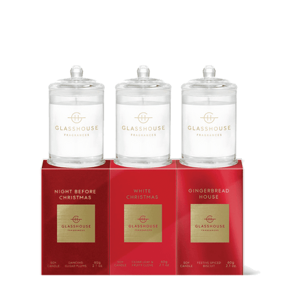 Glasshouse Fragrances Christmas Trio