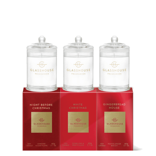 Glasshouse Fragrances Christmas Trio
