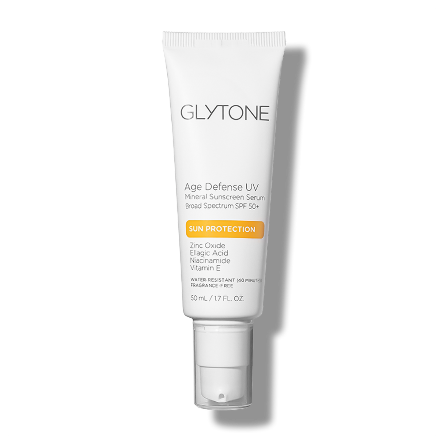 Glytone Age Defense UV Mineral Sunscreen Serum Broad Spectrum SPF 50+