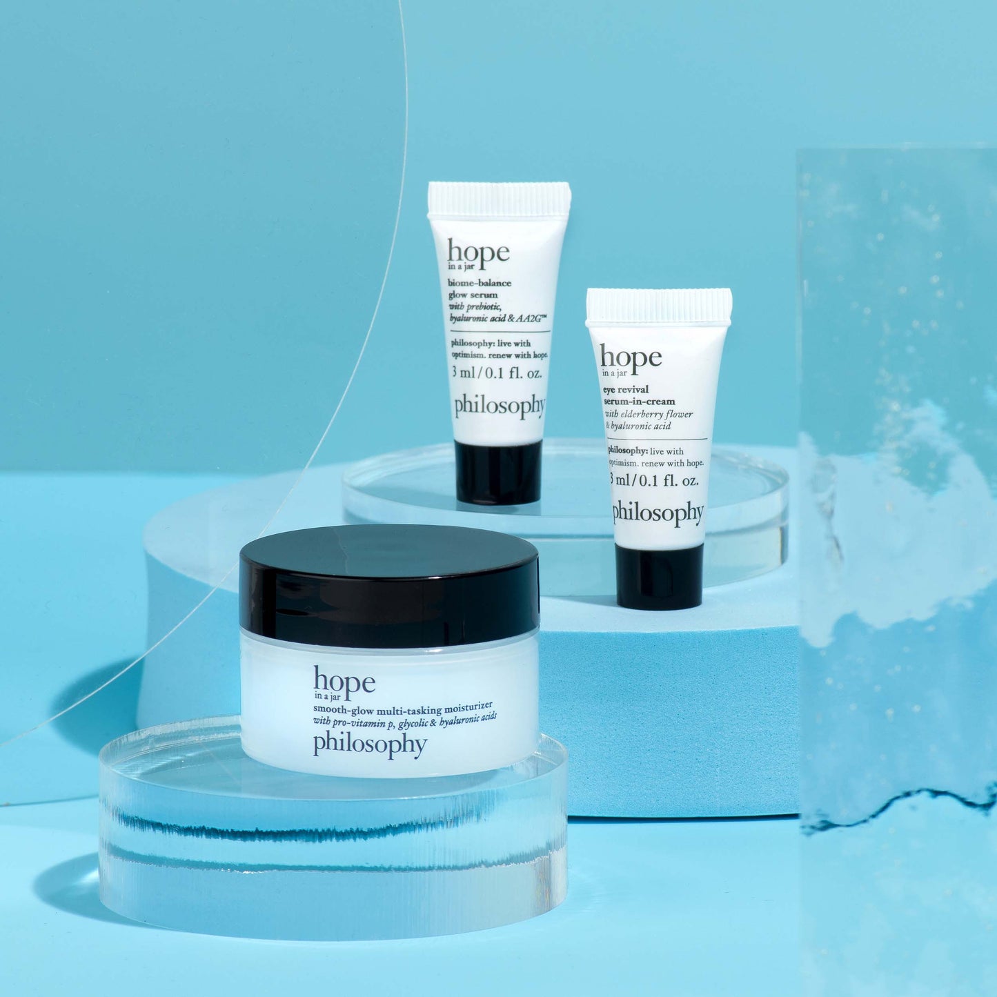 Philosophy Hydrate Smooth + Glow Mini Set