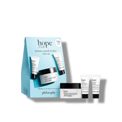 Philosophy Hydrate Smooth + Glow Mini Set