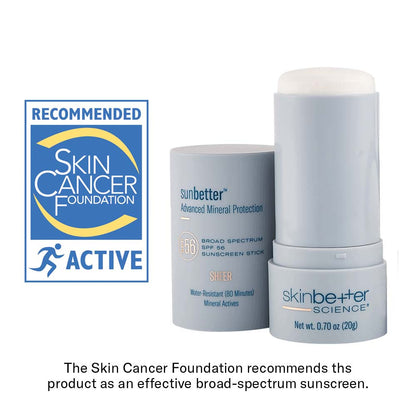 skinbetter sunbetter SHEER SPF 56 Sunscreen Stick