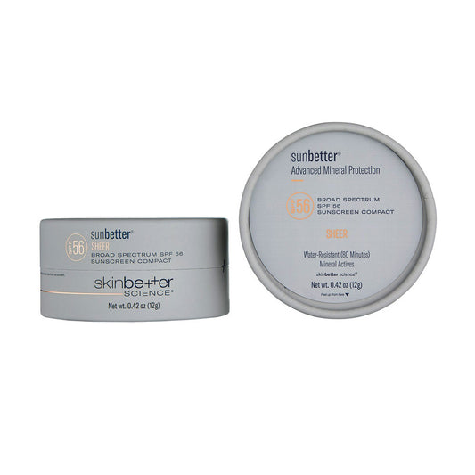skinbetter sunbetter SHEER SPF 56 Sunscreen Compact