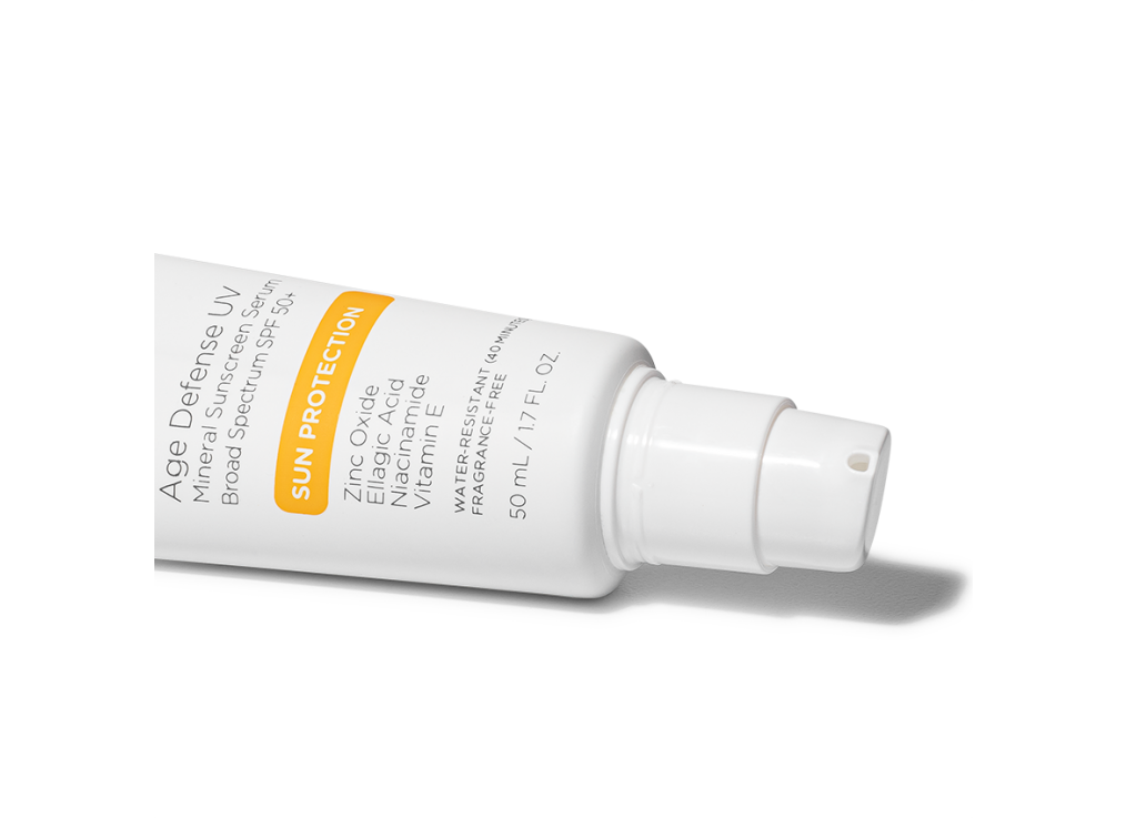 Glytone Age Defense UV Mineral Sunscreen Serum Broad Spectrum SPF 50+