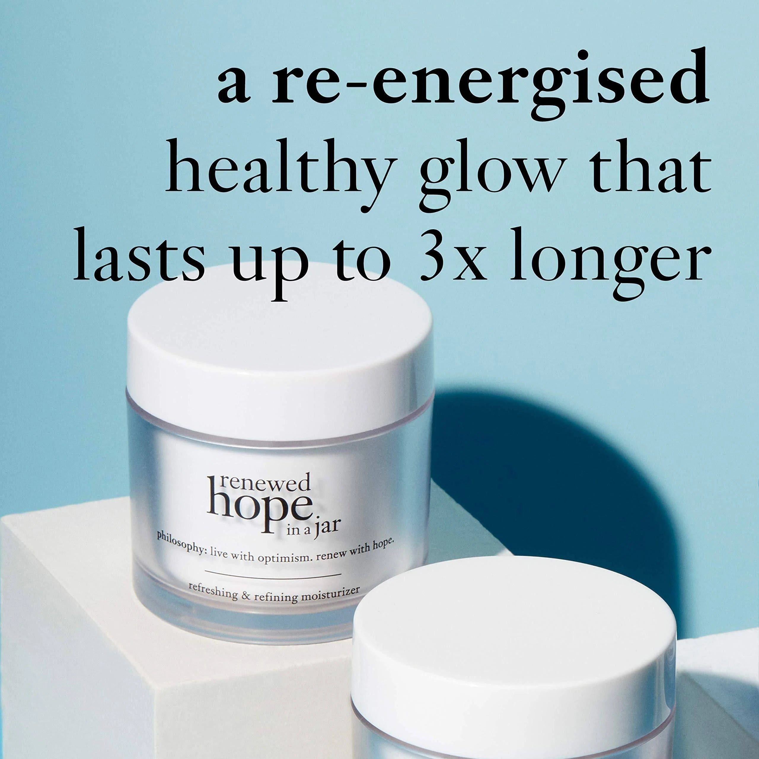 Philosophy Renewed Hope in a Jar Refreshing & Refining Moisturizer SPF Oh Beauty Philosophy Renewed Hope in a Jar Refreshing & Refining Moisturizer SPF Oh Beauty